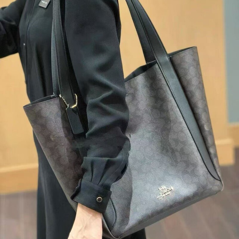 2024 New Model Hadley Suede Large-Capacity Tote Bag European and American Retro Harlie Commuter Shoulder Shopping Bag