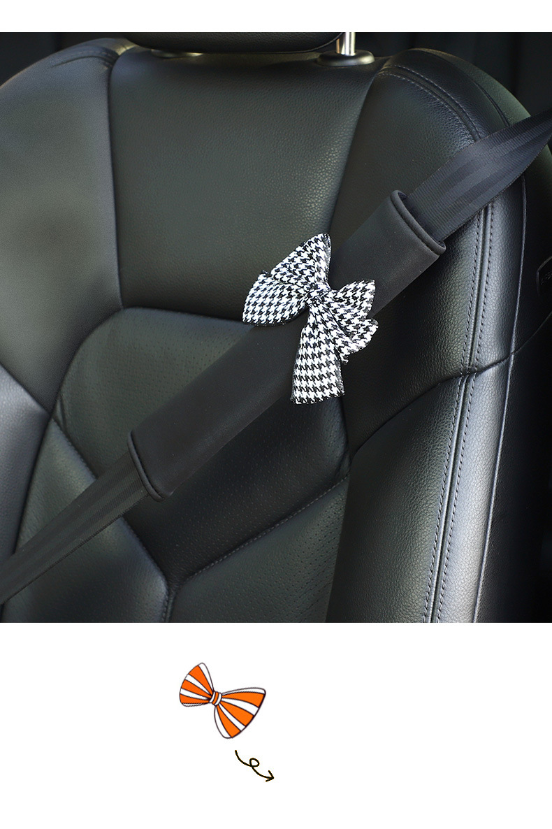 Car Seat Belt Shoulder Pads Air Layer Ice Silk Summer Car Shoulder Strap Cover Anti-Friction DIY Comfortable and Breathable
