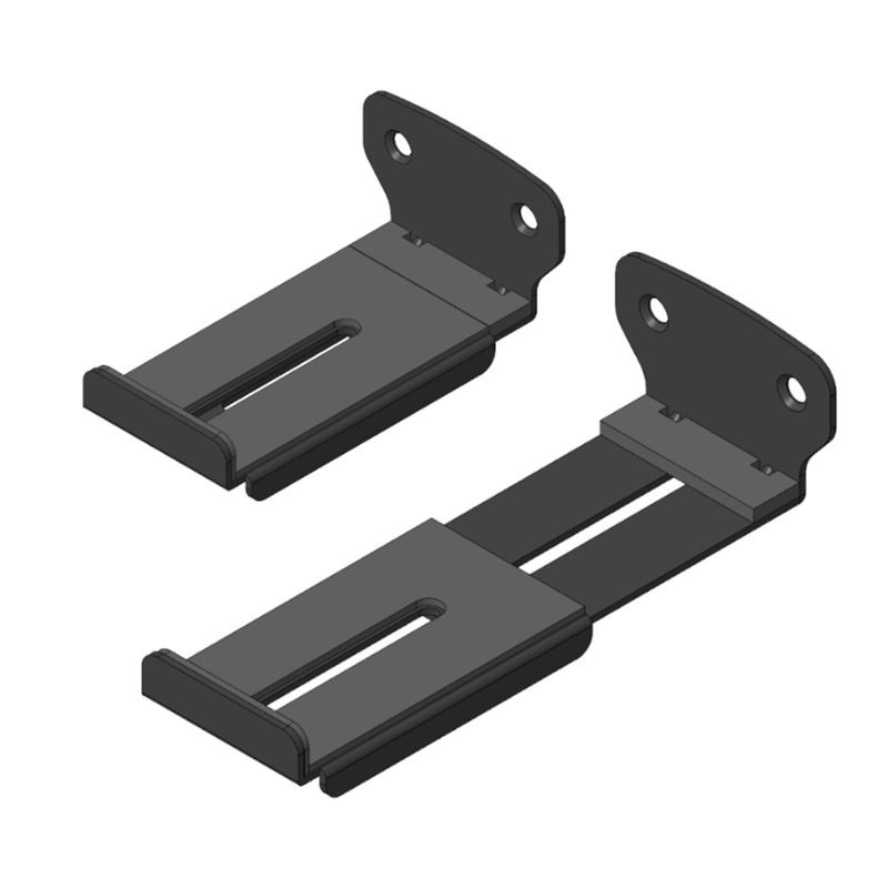 Suitable for Lg Samsung Sony Home Theater Slide Rail Echo Wall Long Strip Audio Wall Rack Metal Wall Bracket