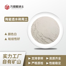 辽宁膨润土工厂供应陶瓷透水砖用粘结剂 白度高粘结性好高白度