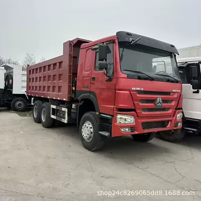 Cross-Border Dump Truck, 371 Engineering Dump Truck, Howo 6X4 Rear-Dump Truck, 375 Dump Truck for Transporting Soil and Gravel (Yük maşınları)