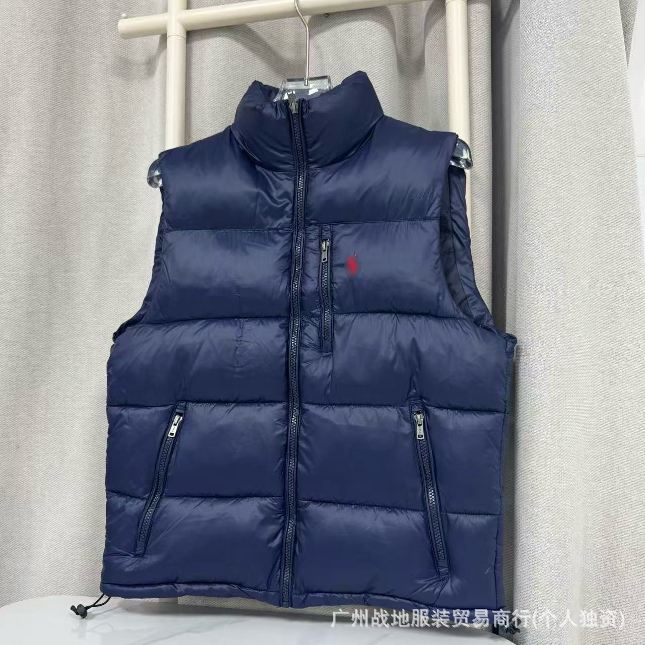 네이비 블루 조끼