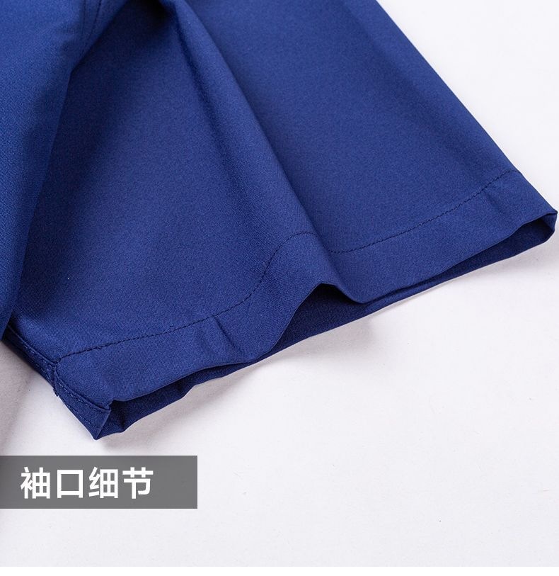 Áo sơ mi ngắn tay nam chất liệu Ice Silk chống nhăn form rộng — Li - [Băng lụa ngắn tay màu xanh bảy màu] - XS, [Băng lụa ngắn rượu đỏ] - XS, Li - [Băng lụa ngắn tay trắng] -XS, Li - [Băng lụa ngắn tay đen] - XS chi tiết 23