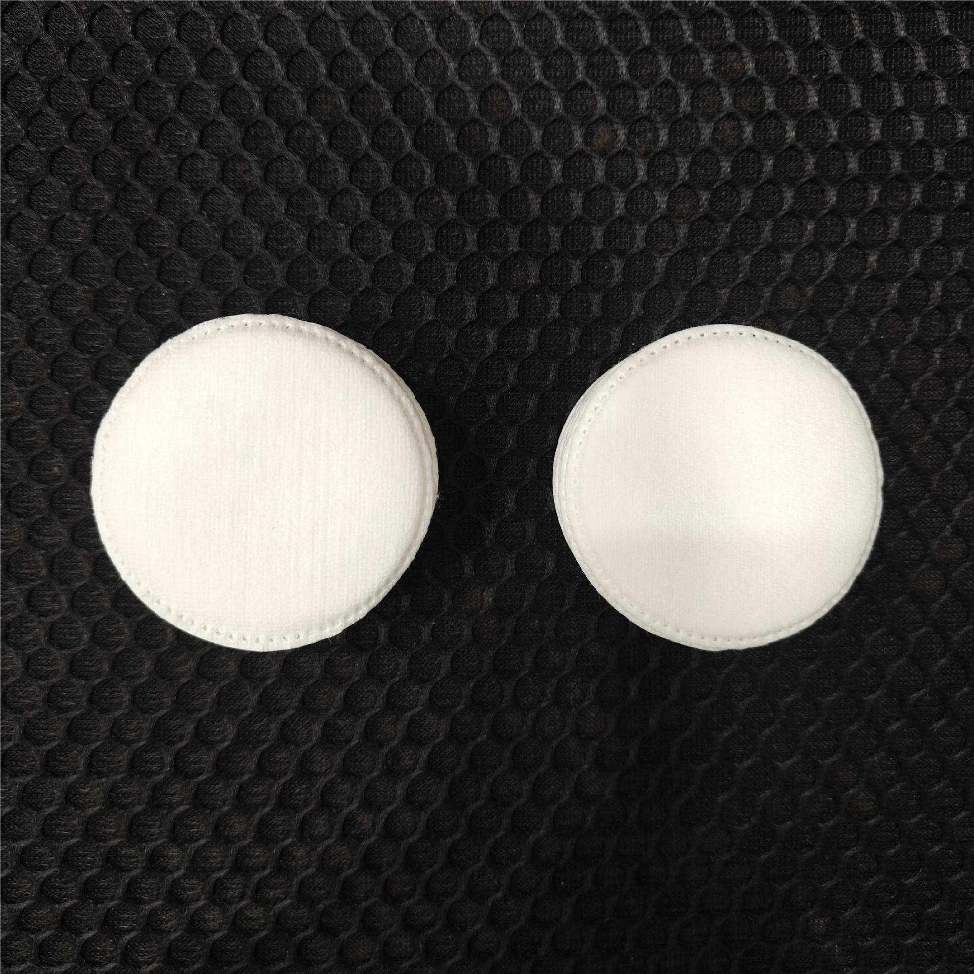LMLTOP Cross-border all-English all-cotton makeup Cotton, round cotton thickened sandwich wet compress makeup remover cotton pads undefined