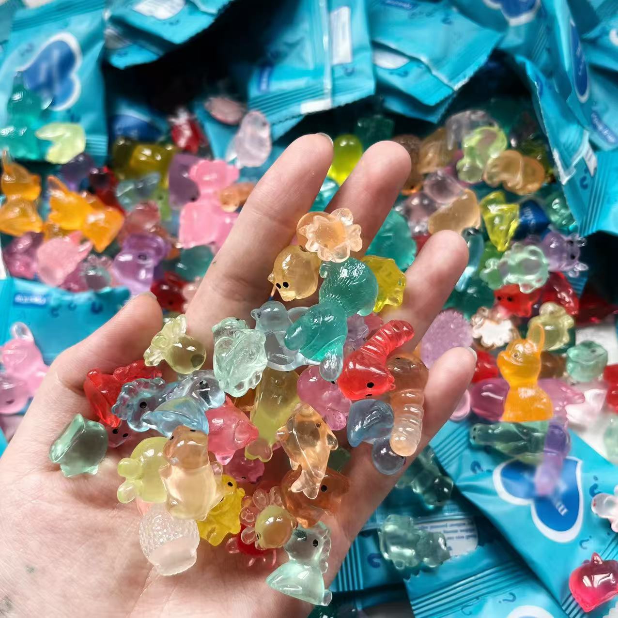 야광 작은 동물 블라인드 백 [전체 영어 포장]