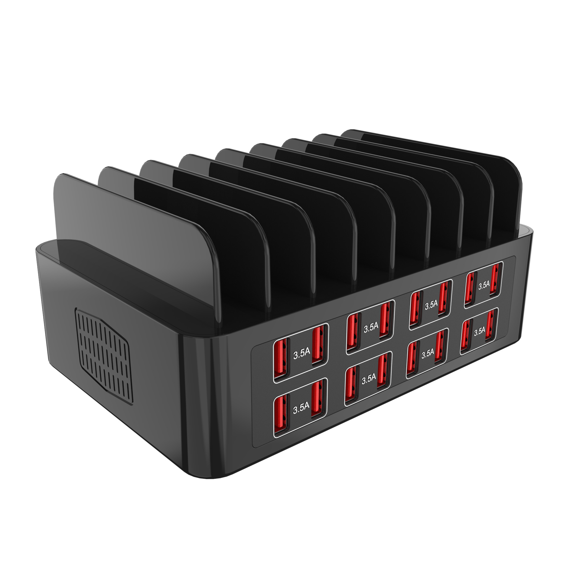 Nueva llegada de 16 puertos soporte cargador 5V2A150W Estudio de alta potencia cargador rápido multi-Puerto socket