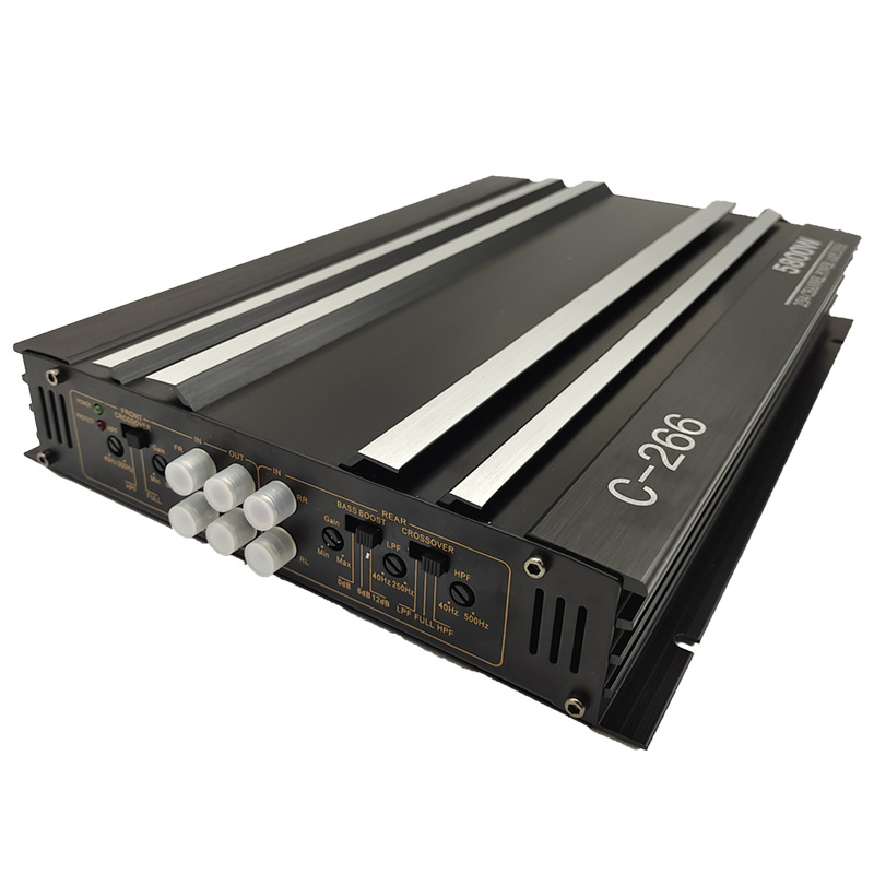 Factory Direct Sales Four-Channel Car Amplifier C-266 Audio Modification 4*50W Four-Channel Car Amplifier