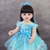 55cm Elsa princess skirt with curved legs