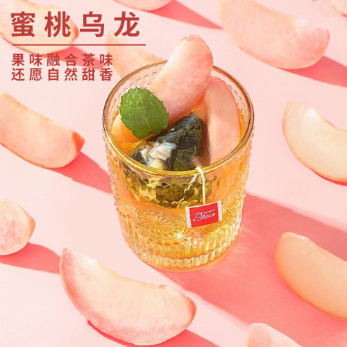 Honey Peach Oolong Tea Triangle Tea Bag Lemon Black Tea Boxed Health Tea Gift Pack Osmanthus Oolong Tea Wholesale