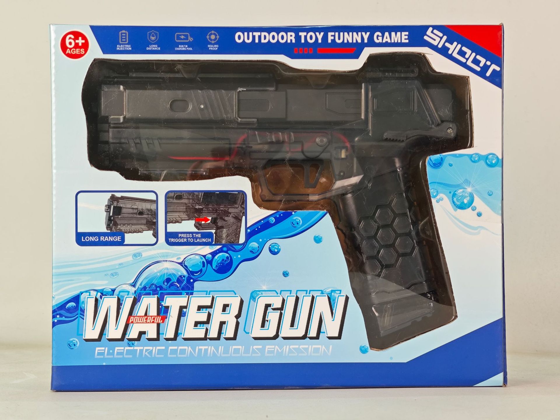 투명 블랙 영문 오픈형