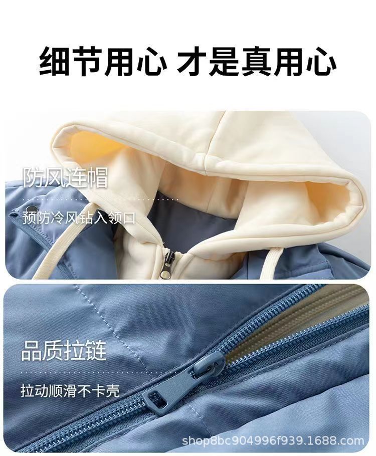 超厚防寒高中生羽绒服男士冬季国潮牌情侣装短款详情7