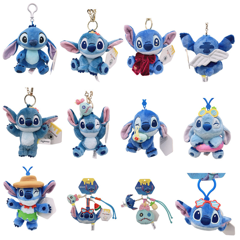 Disney Officially Licensed Honey Jar Stitch Bag Pendant Plush Toy Trendy Stuffed Animal Disney Officially Licensed Honey Jar Stitch Bag Pendant Plush Toy Trendy Stuffed Animal
