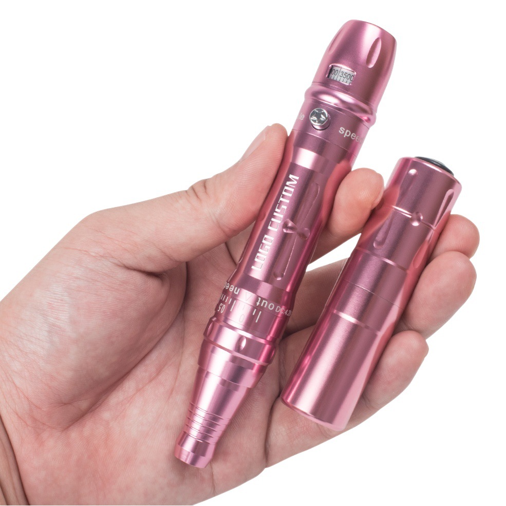 Factory suit tattoo eyebrow beauty pupil line floating lip screw double battery full throw tattoo all-in-one machine tattoo machine