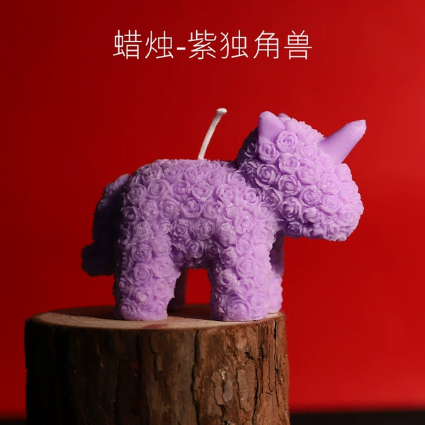 @@@@@@.Candle-Unicorn Purple@@@@@@