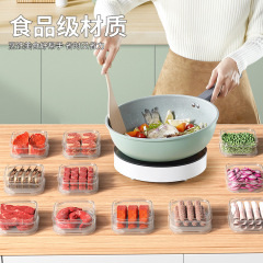 卸売食品収納保存ボックス冷凍層冷凍肉シール角型冷蔵庫収納ボックス野菜果物収納ボックス