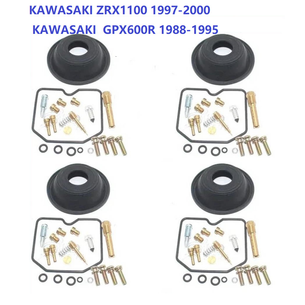 Kawasaki Zrx1100 1997-2000 Gpx600R 1988-1995 Carburetor Repair