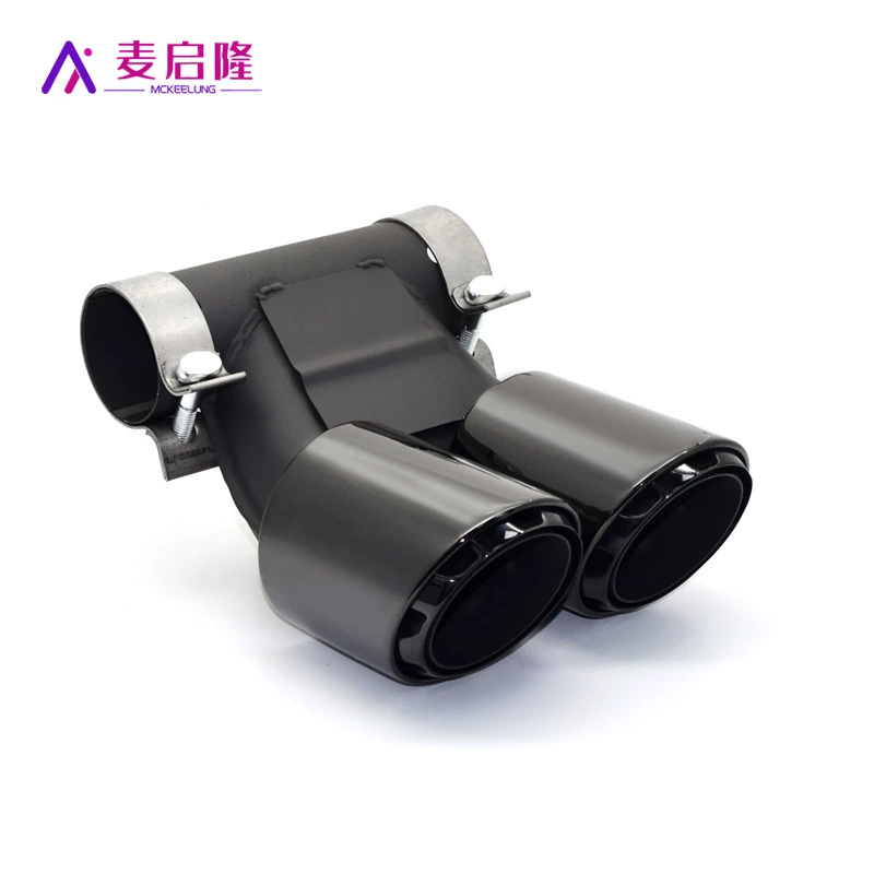 Подходит для Porsche 718 Carman Boxster cayman981 ярко-черный двойной трехслойный хвостовой горло