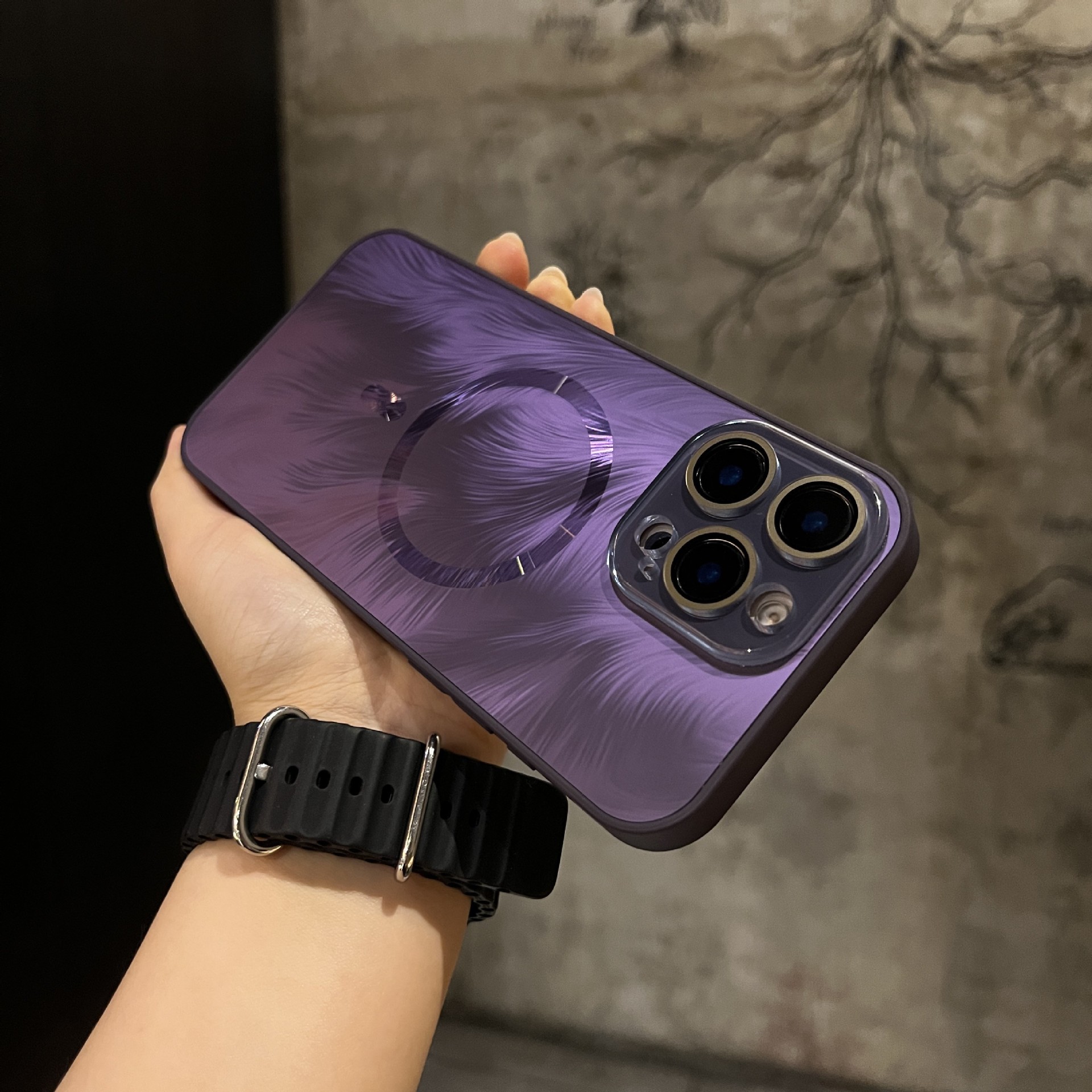 Advanced Feather Hilo magnético Apto iPhone16ProMax Apple 14 Funda para teléfono móvil 15 Nuevo estilo 13 Ventana pequeña 16