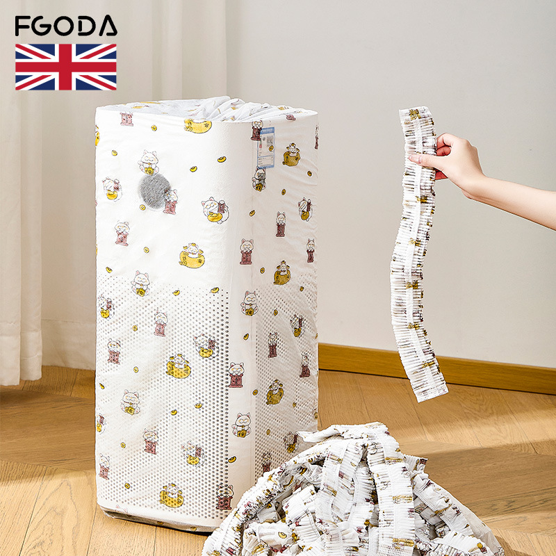 Lucky Cat Dust Cover for Home Universal Fan Air Conditioner Protector Household Wall-Mounted All-Inclusive Appliance Protective Cover Cross-Border