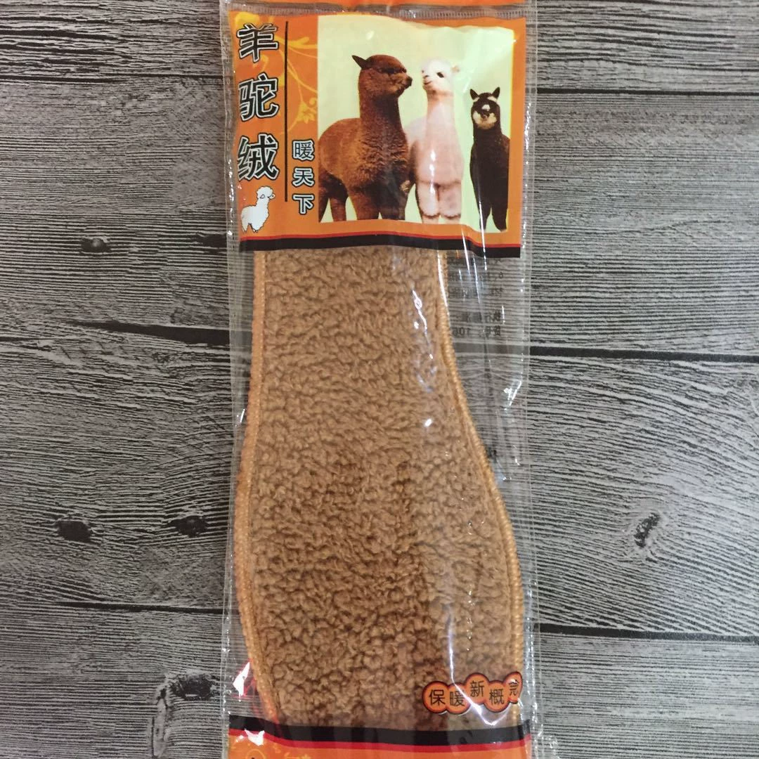 SOURCE поставка Производитель Альпака стелька зимняя теплая шерстяная выставка, подходящая для мужчин и женщин