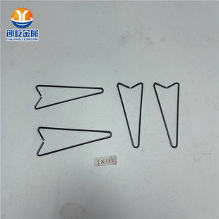 C type steel wire hook painting fixture automatic line accessories 4.0x 500 unilateral double hook elastic line 1000/bag