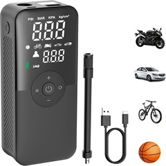携帯型手持ち車載エアポンプ自転車タイヤ球類マウンテンバイク浮き輪スキー輪エアポンプ