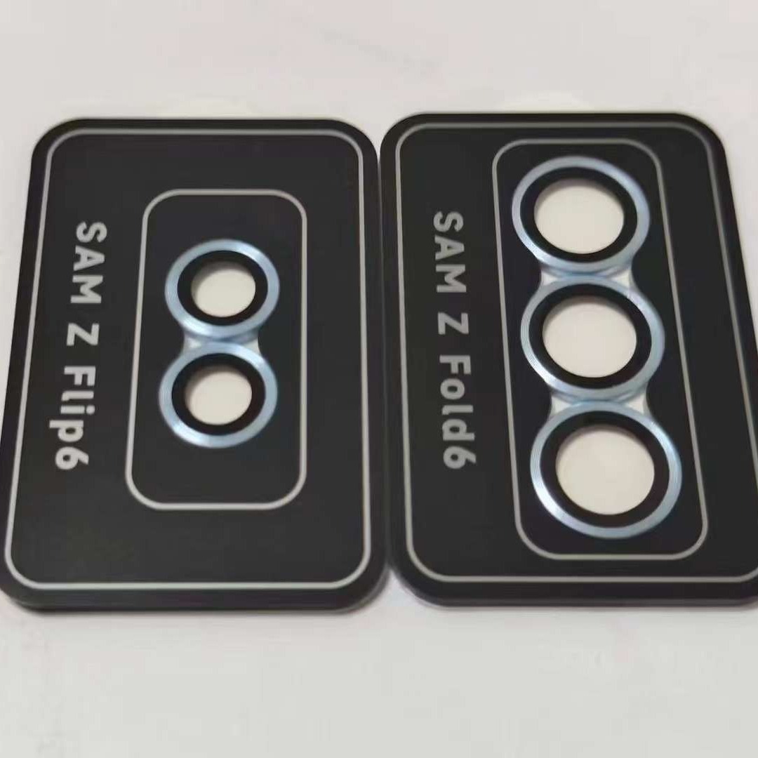 Aplicable a Samsung fold6 película de lente de teléfono móvil flip6 cámara metal ojo de halcón AR película protectora de alta gama