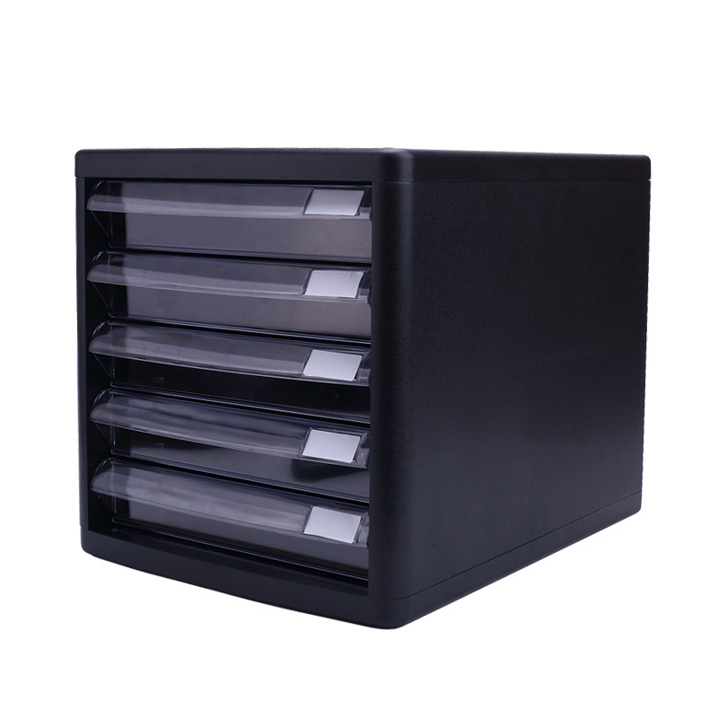 Kedeyou 5-capa transparente cajón de almacenamiento de escritorio tire del Gabinete de archivo gabinete de archivo de almacenamiento de escritorio image 7