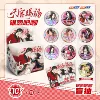 Badge, protective case, 10 pieces