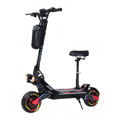 Retuol Dual Drive Folding Qatlanan elektrik skuterlər - 48v20ah-dual-drive-speed-60-battery-life-60-with-seat
