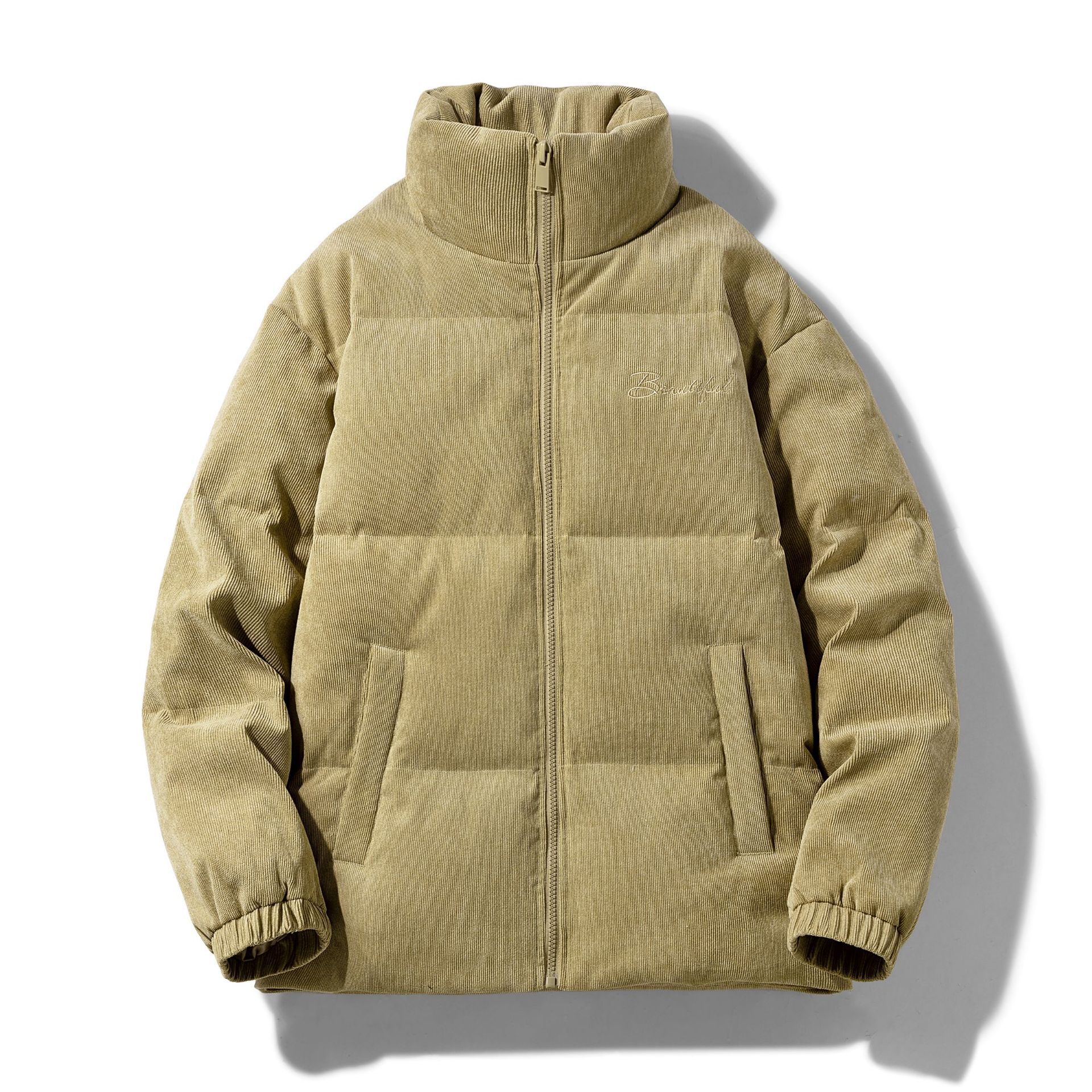 Men's winter velvet trend keep warm short down jacket