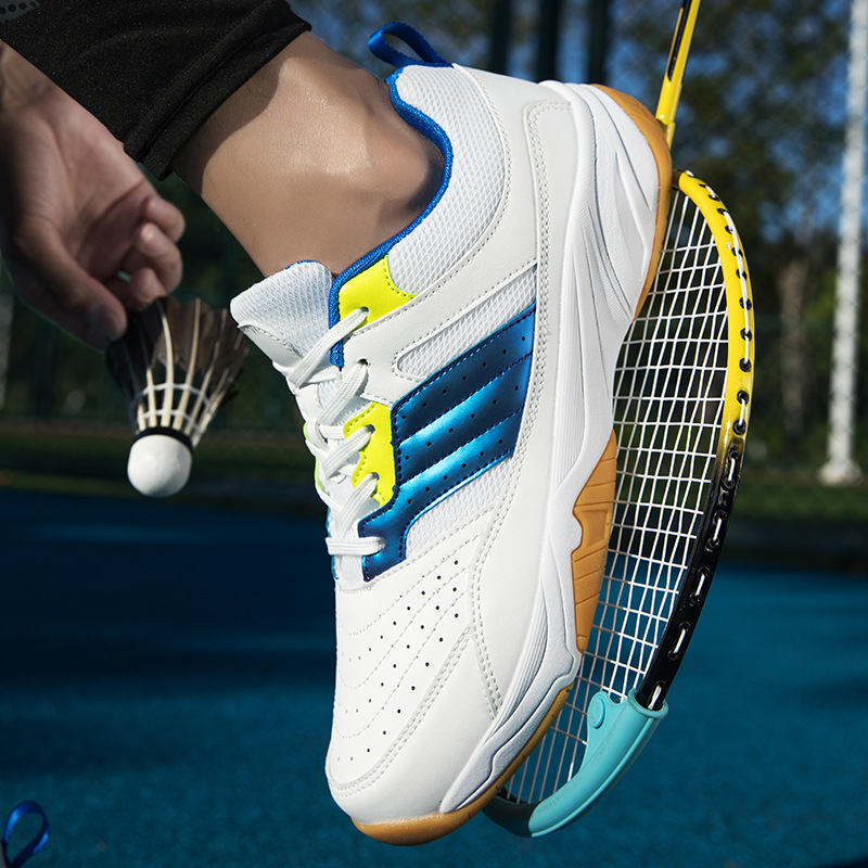 Zapatillas de bádminton transfronterizas, zapatos de hombre, zapatos antideslizantes resistentes al desgaste, zapatillas profesionales, zapatillas de deporte para hombre, zapatillas de tenis ligeras y transpirables