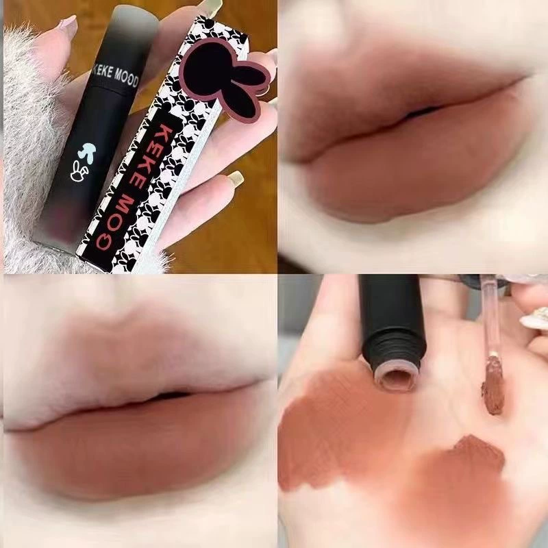 Блеск для губ (KeKeMood) Reverse Macaron Lip Mud, матовый бархатный финиш, отбеливающий, 6 оттенков