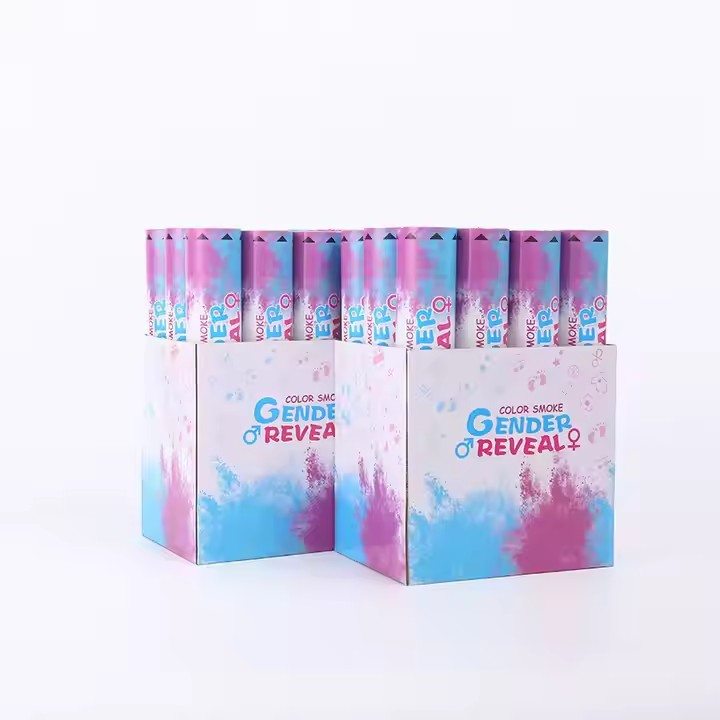 Amazon nueva flor de regalo de género revela saludo de fiesta barra de cumpleaños polvo de papel de regalo de fábrica directa