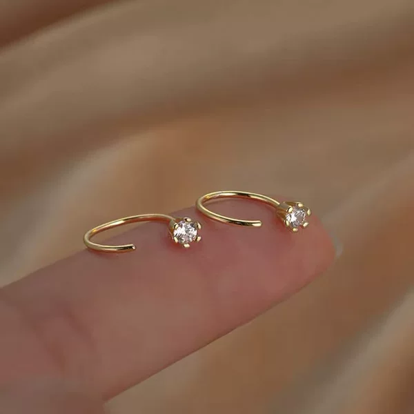 Daily Earrings for Sleeping, No Need to Remove, Ear Care Earrings, 2025 New Trendy Earrings, Exquisite Commuter Summer Earrings