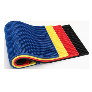 PVC soft rubber bar mat rubber mat KTV bar mat draining mat bar anti-slip mat