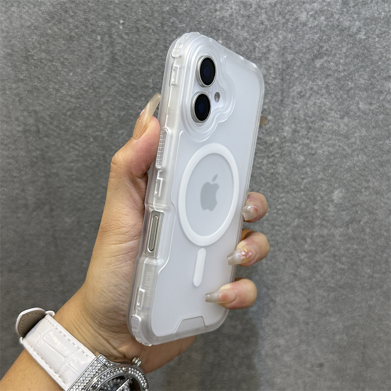 Apple 16 Pro Max対応、厚みのある3in1肌触りの良いマグネット式スマホケース、iPhone 17完全保護耐衝撃ケース、14対応|undefined