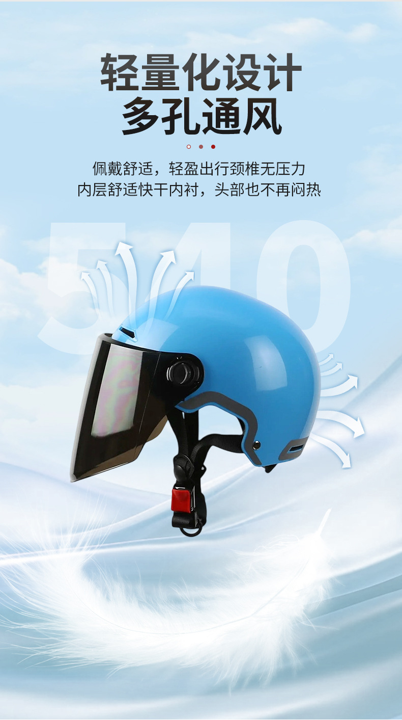 National Standard 3C Certified Electric Scooter Helmet - Comfortable Safety
