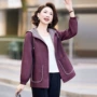 连帽春秋新款女士妈妈装