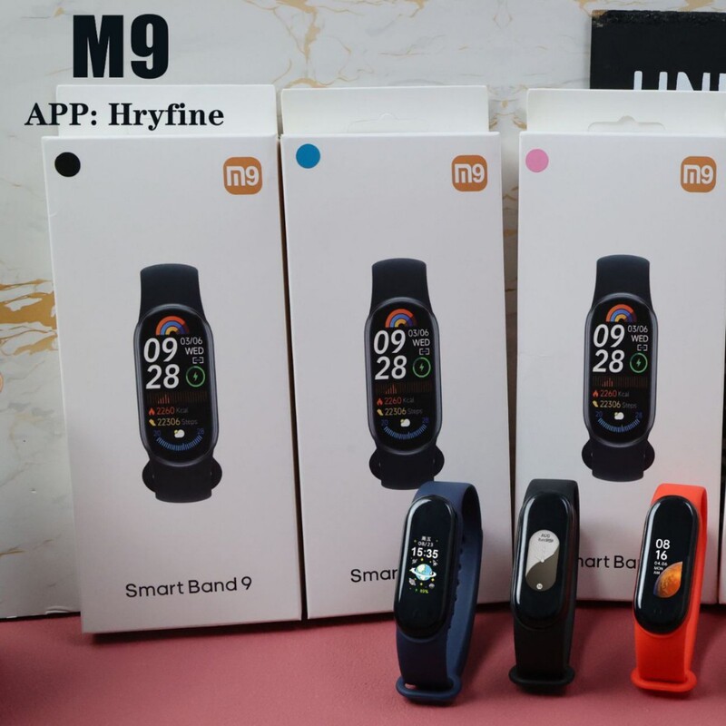 Wholesale Smart M9 Bracelet Sports Message Reminder Heart Rate Blood Oxygen Sleep Monitoring M8M7 Bracelet Factory