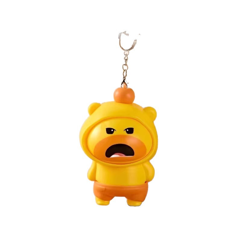 人気のカピバラ顔が変わるキーホルダー、減圧人形キーホルダー、かわいい顔が変わるギフト、子供用アーティファクト、吊り下げ可能|undefined