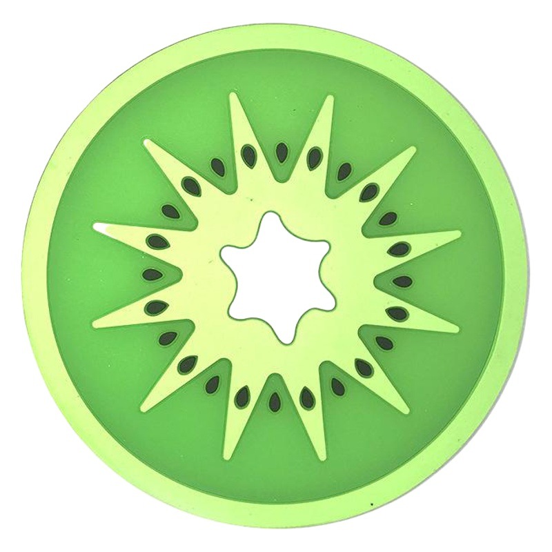 Fruta forma posavasos estera taza de silicona creativo antideslizante aislamiento térmico anti-scald estera vajilla en stock