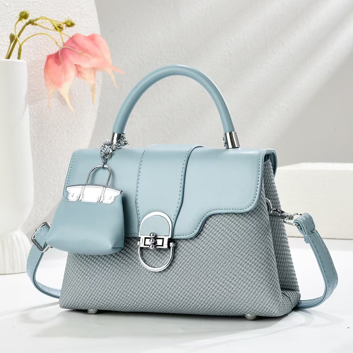 2025 nuevo bolso de mujer de todo fósforo bolso de moda bolso de hombro mensajero de gran capacidad