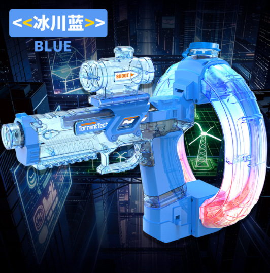 Batalla transfronteriza Tomahawk pistola de agua eléctrica pistola de agua automática de verano para niños juguetes de artefactos de guerra de agua