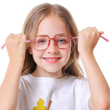 新款5293款适用3-13岁小学生TR90镜框平光镜男女防蓝光眼镜儿童镜