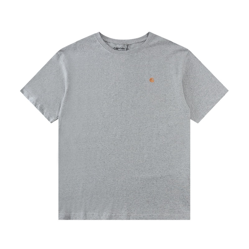 Carharttカハートk87小標純色工装ポケット半袖男女潮牌ゆるい丸首カップルtシャツ|undefined