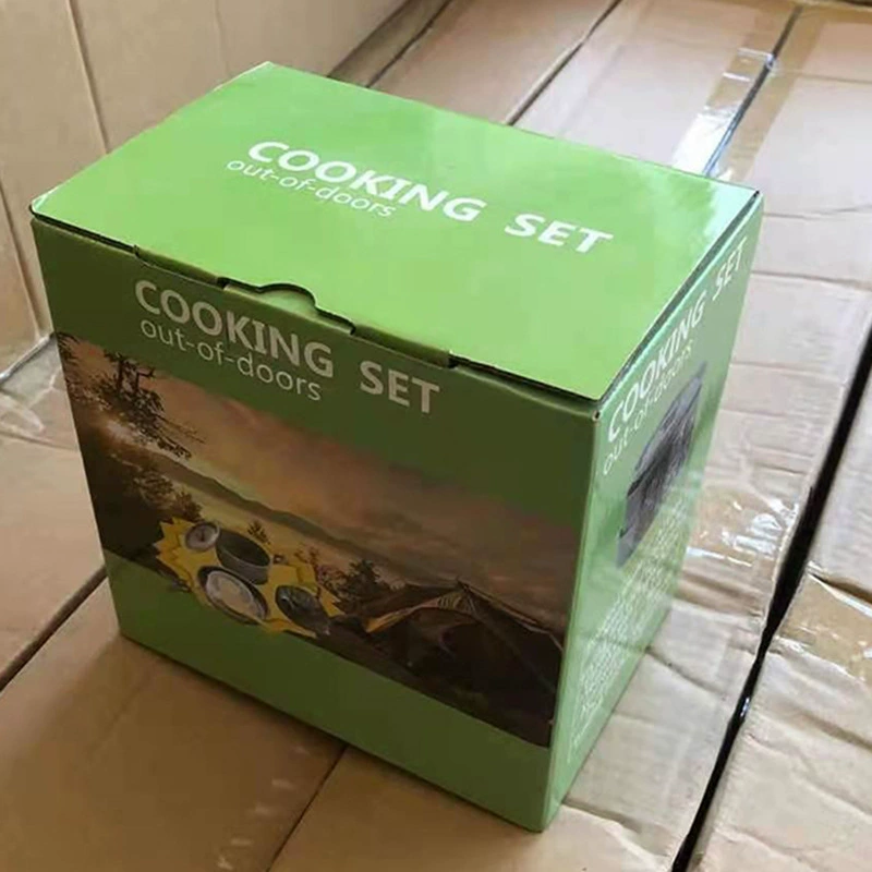 小茶壶组合套锅 野营组合套装锅餐具便携户外炊具锅具 硬质软化铝