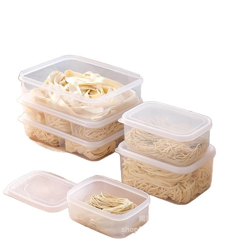 ヌードル収納ケース食品級ウェットヌードル収納ケース手作りヌードルラーメン缶冷蔵庫保存ケース分注ケース|undefined