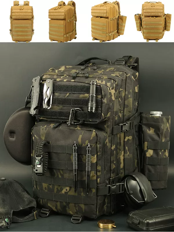 Tactics universal capacious camouflage waterproof sports climbing backpack
