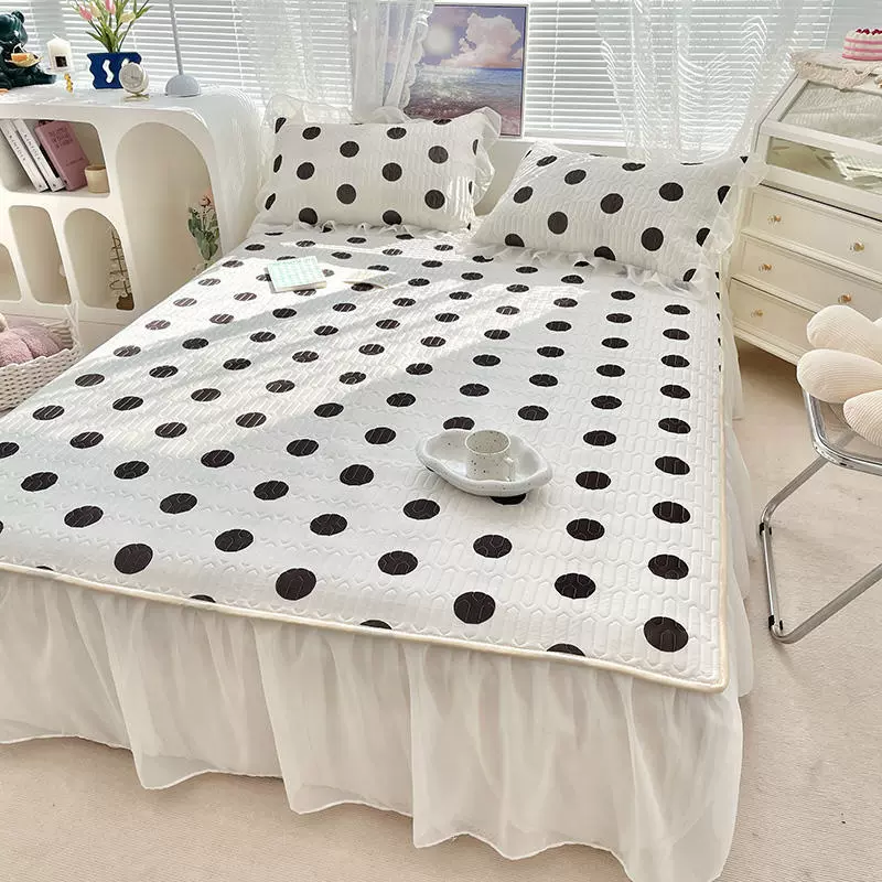 Summer silk mat, set for princess, 3 piece set